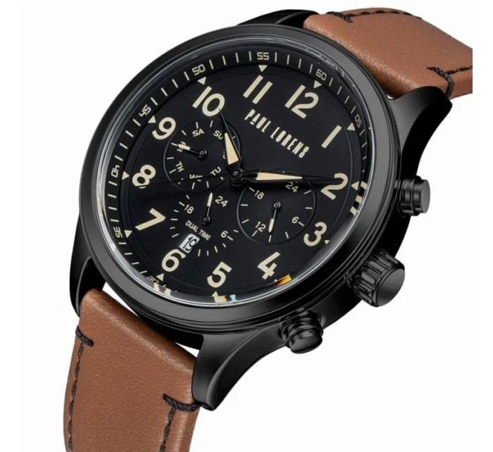 Pánské hodinky PAUL LORENS PL20011A-1B3+ BOX Pánské hodinky PAUL LORENS PL20011A-1B3+ BOX