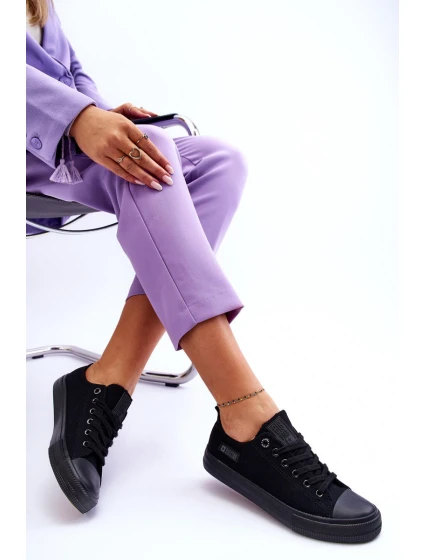 Dámské nízké tenisky Big Star Černá model 21594471 - Big Star Shoes Dámské nízké tenisky Big Star Černá model 21594471 - Big Star Shoes