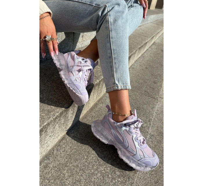 Dámské Kožené Tenisky GOE RR2N4081 Fialové