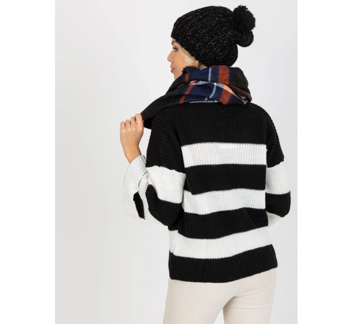 Tunelová šála AT KM 1402.20 tmavě modrá