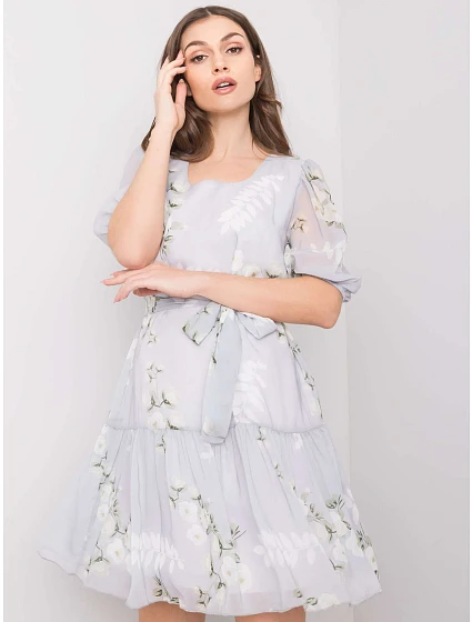 Šaty LK SK model 17507294 světle šedá - FPrice