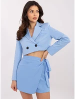 Šortky MI SD 121388.39 světle modré