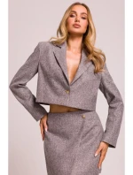 M853 Blejzr s oříznutým střihem - grafitový