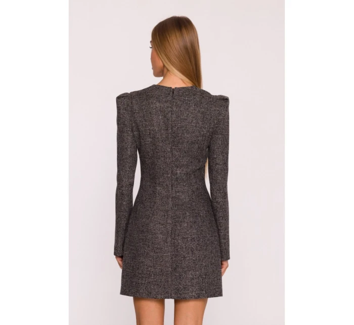 šaty s výstřihem do V černé model 21295846 - Moe šaty s výstřihem do V černé model 21295846 - Moe