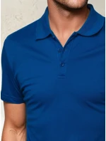 Pánské modré polo tričko Dstreet PX0551