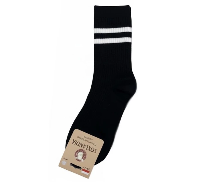 WiK Soxlandia 044 Kašmírové ponožky Two Stripes 12 35-42