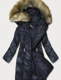 PIKOWANA KURTKA DAMSKA GRANATOWA model 21245728 - Glakate