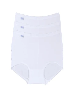 Dámské kalhotky 3 pack Basic maxi white - Sloggi