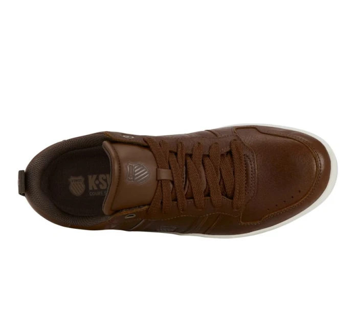 Lozan Match Lux pánské sportovní boty kožené tenisky hnědé (04308-202-M)