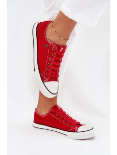Dámské Nízké Tenisky Big Star model 21705169 Červené - Big Star Shoes