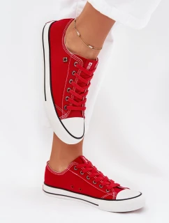 Dámské Nízké Tenisky Big Star model 21705169 Červené - Big Star Shoes