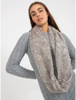 Tunelová šála AT KM S 8253.18 šedá Tunelová šála AT KM S 8253.18 šedá
