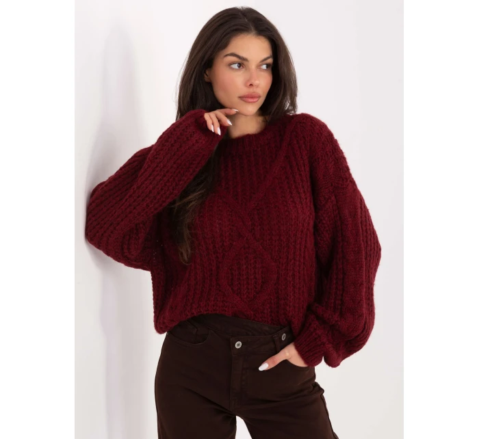 Jumper IN SW 33831.25 bordó Jumper IN SW 33831.25 bordó