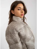 Dámská bunda NM KR P22 6631 98P tmavě lila Dámská bunda NM KR P22 6631 98P tmavě lila