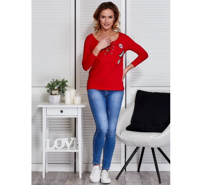 Halenka CZ BZ 1415.04 červená