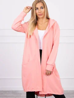 Nadměrná šedá bunda s kapucí Morel