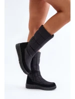 Dámské zimní boty na zip Progress model 21677038 Černé - Boto