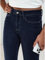 Dámské džínové kalhoty MODILINI tmavě modré FashionStreet UY2239