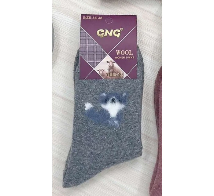 WiK 003 dámské ponožky Angora 978 35-42