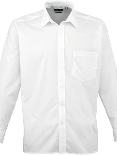 PR 200 Popelínová košile s dlouhým rukávem model 22474091 white - Premier