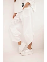 Bavlněný komplet mikina + kalhoty ecru