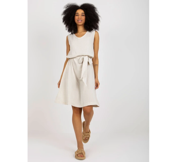 Šaty WN SK model 18404967 světle béžová - FPrice