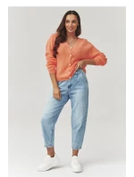 Svetr na zapínání  model 223256 Makadamia