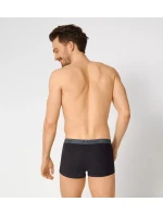 Pánské boxerky Start Hipster C2P box - BROWN - LIGHT COMBINATION - šedá- černá M003 - SLOGGI Pánské boxerky Start Hipster C2P box - BROWN - LIGHT COMBINATION - šedá- černá M003 - SLOGGI