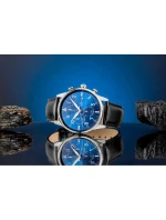 Pánské hodinky Giewont Chronograph Sapphire Black and Blue GW5630-A3