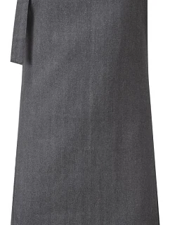 PR 122 Zástěra s laclem a kapsami  grey denim model 22452057 - Premier