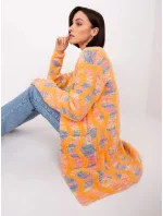 Sweter AT SW model 21768447 pomarańczowy - FPrice Sweter AT SW model 21768447 pomarańczowy - FPrice