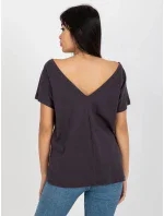 Dámské tričko RV TS 4662.16 grafit Dámské tričko RV TS 4662.16 grafit