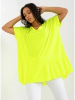 Tunika RV TU model 21141990 fluo żółty - FPrice