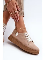 Dámské tenisky MEMORY FOAM SYSTEM BIG STAR Tmavě béžové Dámské tenisky MEMORY FOAM SYSTEM BIG STAR Tmavě béžové