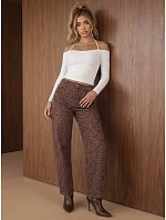 Jeansy damskie fit w brązowe model 22394791 - FashionStreet Jeansy damskie fit w brązowe model 22394791 - FashionStreet