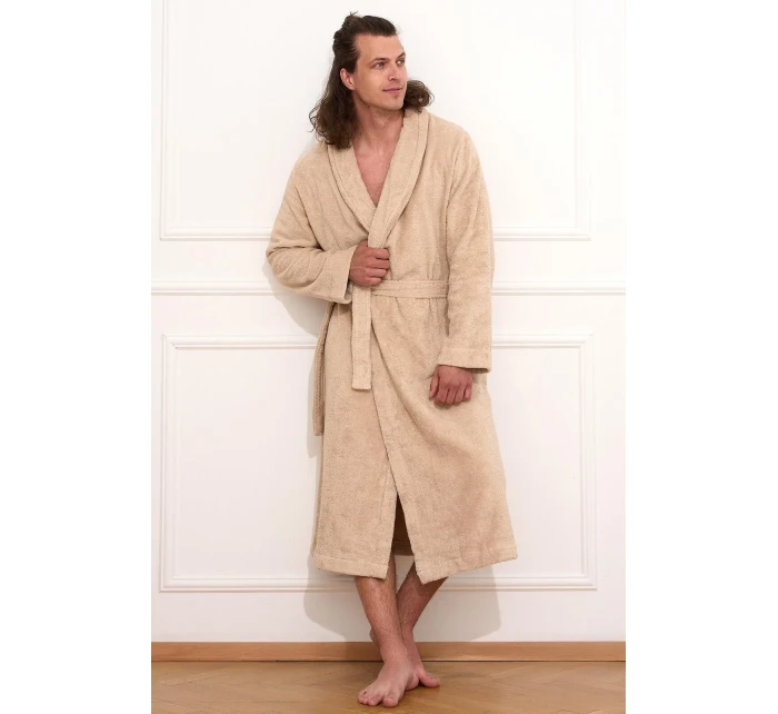 Dlouhý pánský župan model 21038598 4XL - L&L Dlouhý pánský župan model 21038598 4XL - L&L