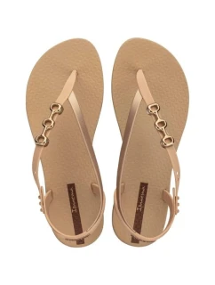 Ipanema Sandal Class dámské béžové žabky se zlatými dámskými sandály
