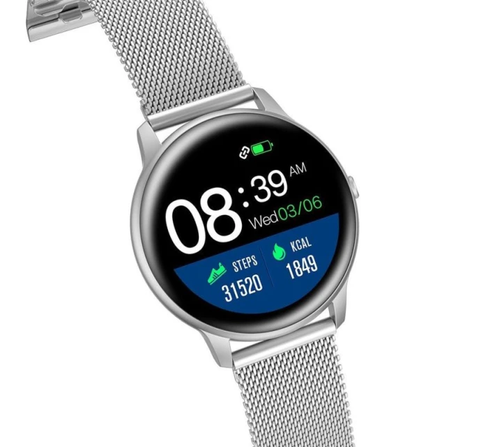 Dámské hodinky SMARTWATCH G. Rossi SW015-3 Silver Dámské hodinky SMARTWATCH G. Rossi SW015-3 Silver