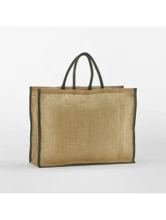 Westford Mill W 475 Jutová nákupní taška 50.0475 natural/olive green
