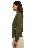 BY 044 Dámská bomber bunda model 22415699 dark olive - Build your Brand BY 044 Dámská bomber bunda model 22415699 dark olive - Build your Brand
