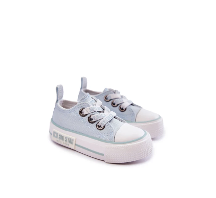 Dětské látkové tenisky BIG STAR model 21594774 Modrá - Big Star Shoes Dětské látkové tenisky BIG STAR model 21594774 Modrá - Big Star Shoes