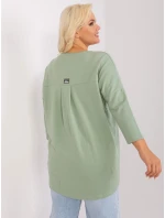 Bluzka RV BZ model 18965291 pistacjowy - FPrice Bluzka RV BZ model 18965291 pistacjowy - FPrice