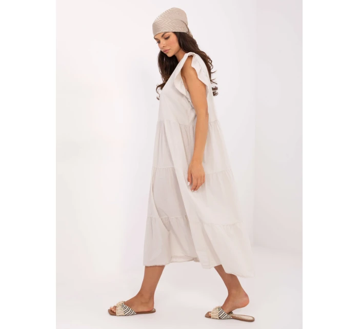 Sukienka TW SK BI 6 model 21204766 jasny beżowy - FPrice