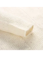 Dlouhý dámský svetr nax NAX HOXA creme Dlouhý dámský svetr nax NAX HOXA creme