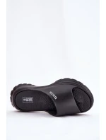 Dámské pěnové pantofle Big Star – černé Dámské pěnové pantofle Big Star – černé