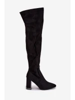 Kozačky na podpatku model 221899 Step in style Kozačky na podpatku model 221899 Step in style