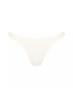 Dámská tanga ZERO Feel Bliss String - WHITE - bílé 00GZ - SLOGGI