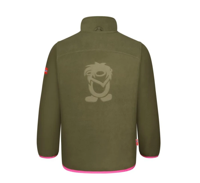 Dívčí sportovní fleecová bunda XT s zelená model 21351944 - Trollkids