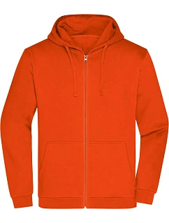 Daiber JN 756 Pánská mikina s kapucí 02.0756 orange