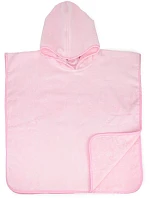 The One Towelling Baby Poncho Dětské pončo 48.1008 light pink